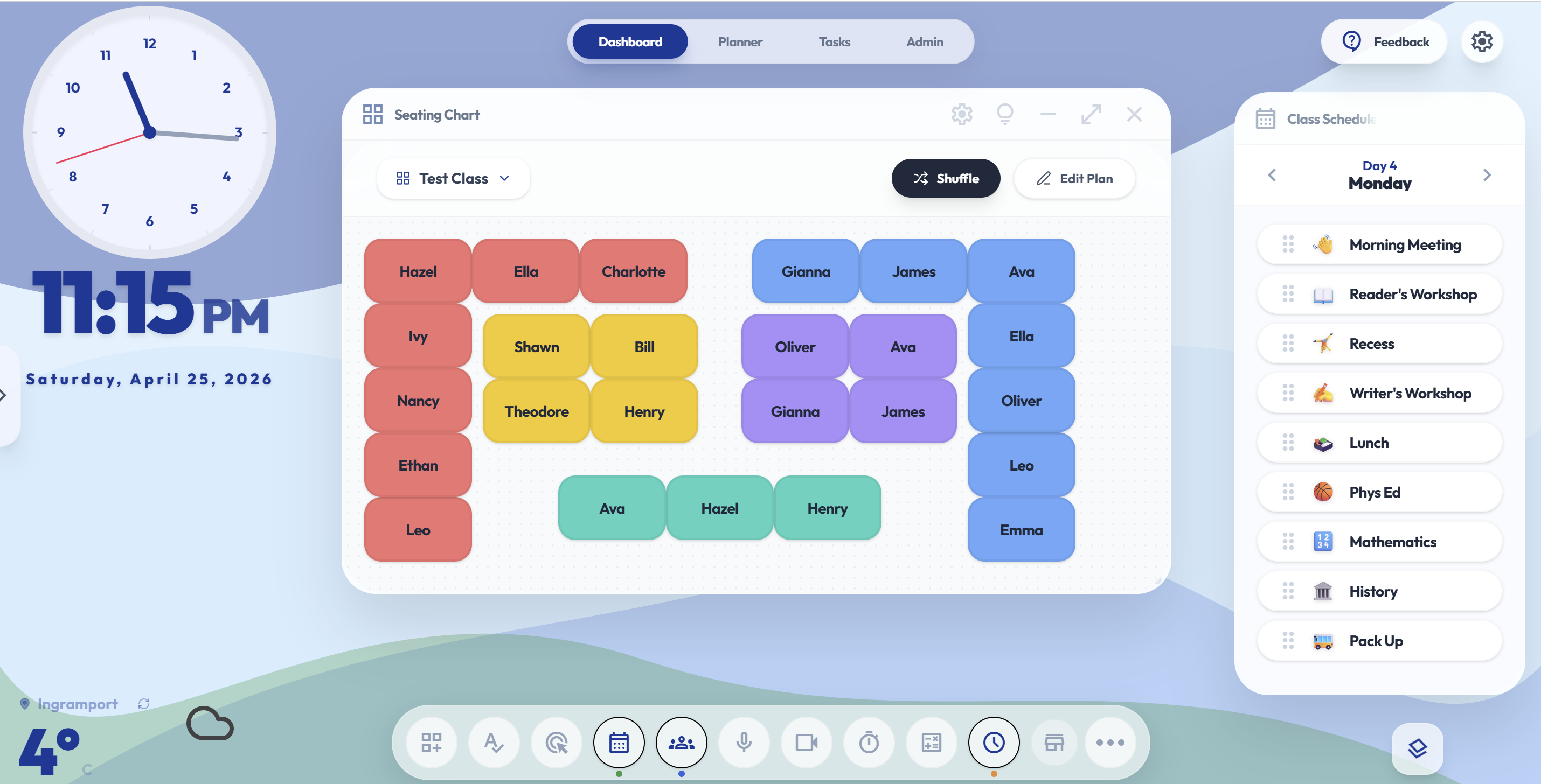 Custom layout